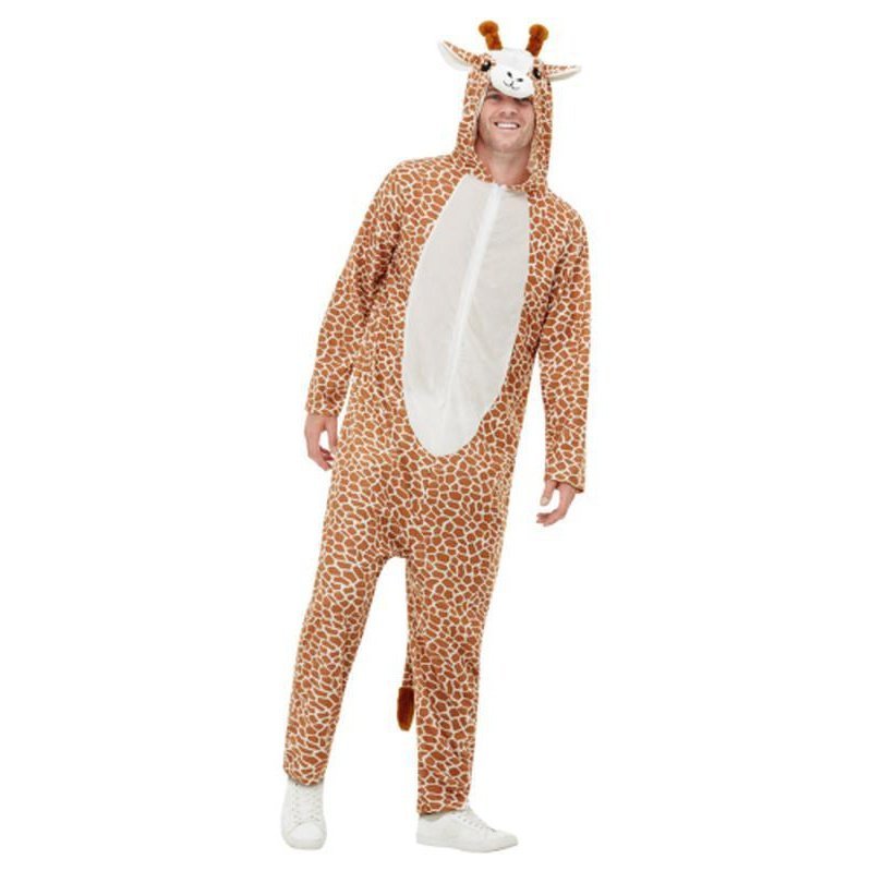Giraffe Costume, Brown, Male - Jokers Costume Mega Store
