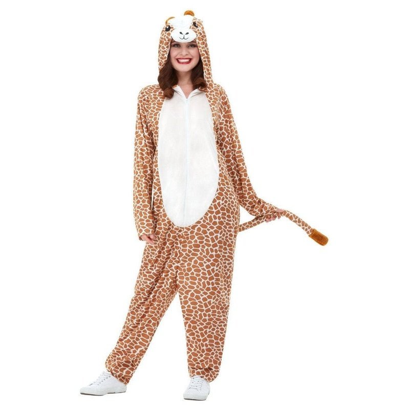 Giraffe Costume, Brown, Male - Jokers Costume Mega Store