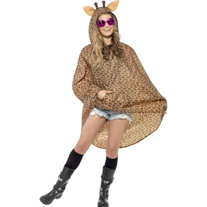 Giraffe Party Poncho - Jokers Costume Mega Store