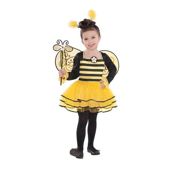 Girls Ballerina Bee Costume (4 6 Years) - Jokers Costume Mega Store