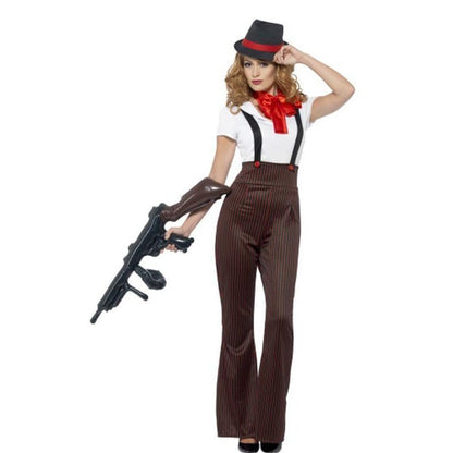 Glam Gangster Costume - Jokers Costume Mega Store