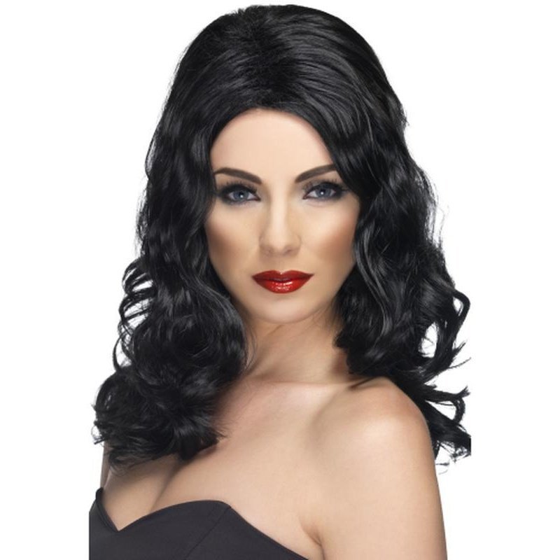 Glamorous Wig - Black - Jokers Costume Mega Store