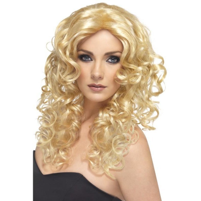 Glamour Wig - Blonde, Long - Jokers Costume Mega Store