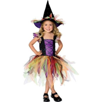 Glitter Witch Costume Size M - Jokers Costume Mega Store