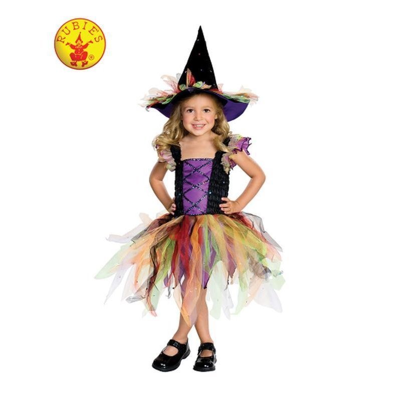 Glitter Witch Costume Size Toddler - Jokers Costume Mega Store