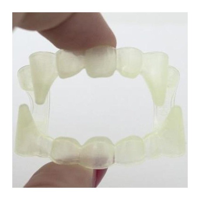 Glow In The Dark Fangs - Jokers Costume Mega Store
