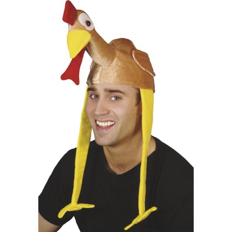 Gobbler Bonnet Turkey Hat - Jokers Costume Mega Store