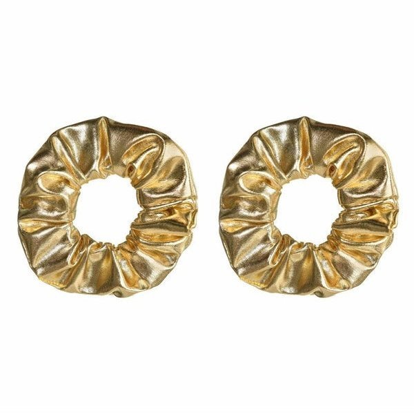 Gold Scrunchies 2pk - Jokers Costume Mega Store
