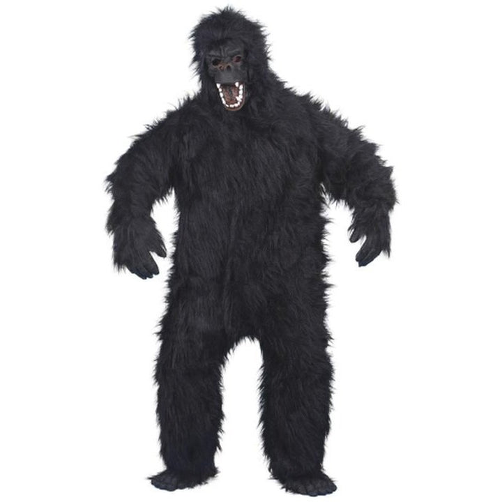 Gorilla Costume, Black With Bodysuit - Jokers Costume Mega Store