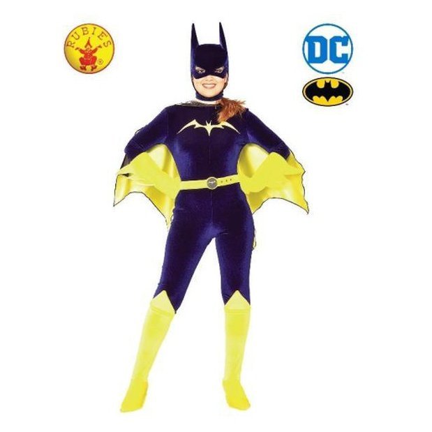 Gotham Girls Batgirl Deluxe Costume, Adult Extra Small - Jokers Costume Mega Store