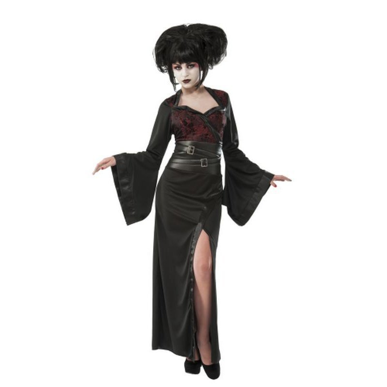 Gothic Geisha Costume Size Std - Jokers Costume Mega Store