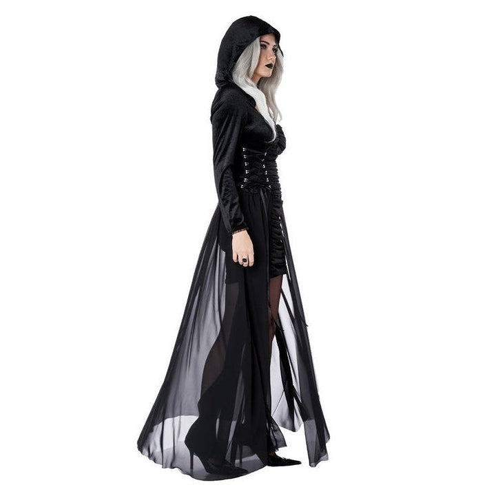 Gothic Hooded Dress / Adult - Jokers Costume Mega Store