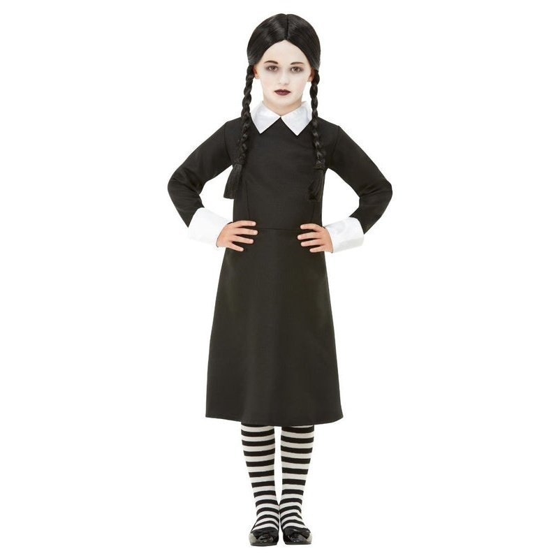 Gothic School Girl Costume, Black - Jokers Costume Mega Store