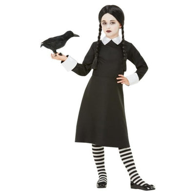 Gothic School Girl Costume, Black - Jokers Costume Mega Store
