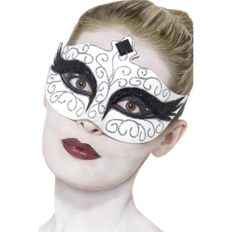 Gothic Swan Eyemask - Jokers Costume Mega Store