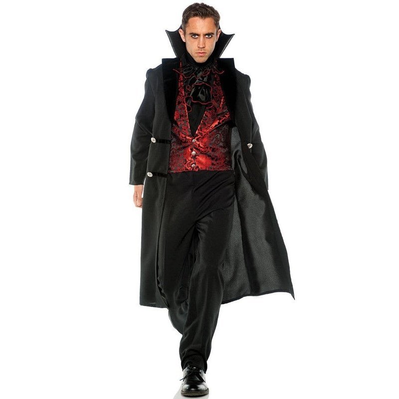 Gothic Vampire Mens Costume - Jokers Costume Mega Store
