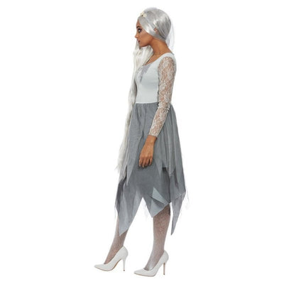 Grave Yard Bride Costume, Grey - Jokers Costume Mega Store