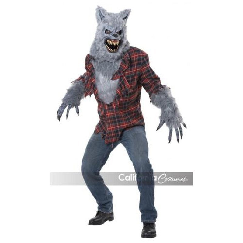 Gray Lycan / Adult - Jokers Costume Mega Store