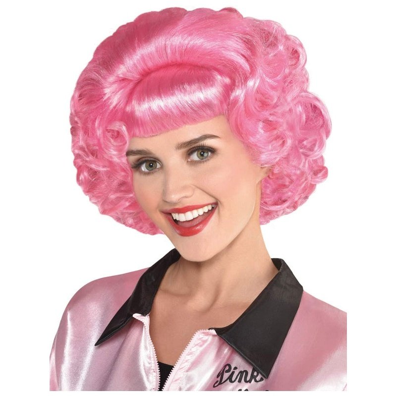 Grease Frenchy Pink Wig - Jokers Costume Mega Store