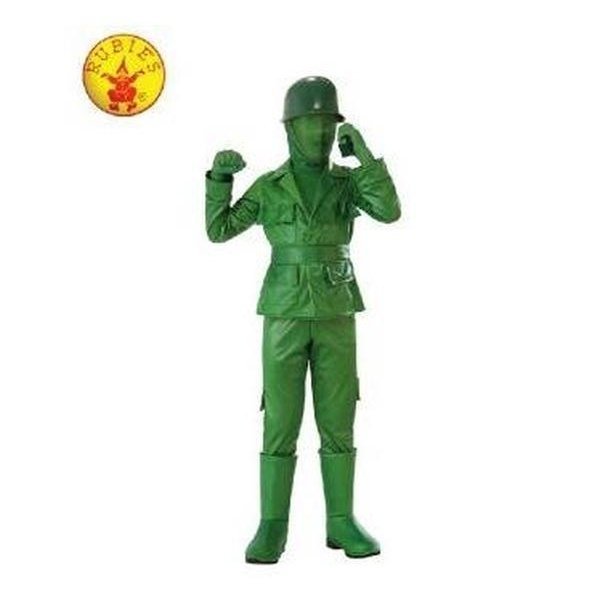 Green Army Man Costume Size L - Jokers Costume Mega Store