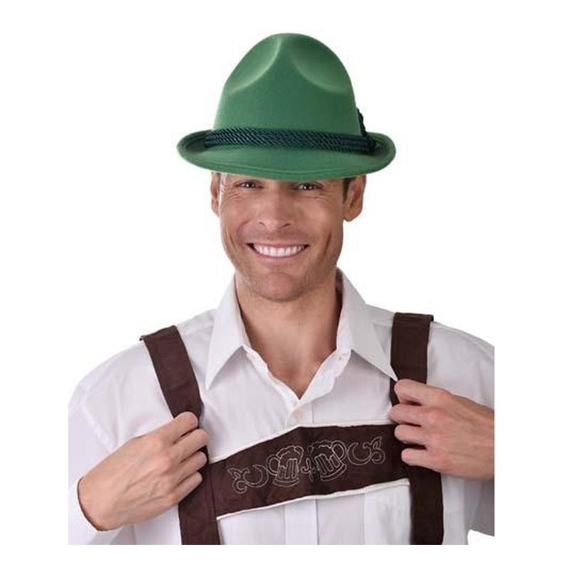 Green Fedora Hat - Jokers Costume Mega Store