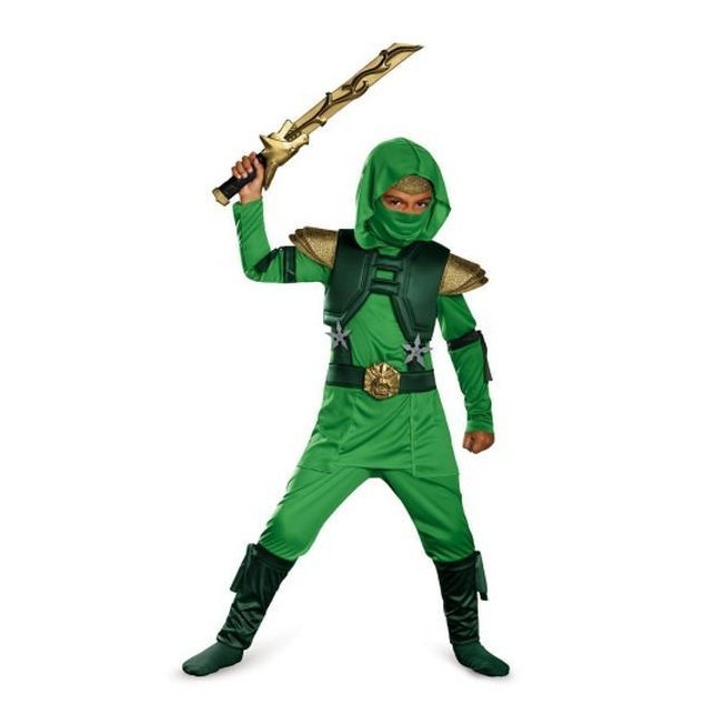 Green Master Ninja Deluxe Costume - Jokers Costume Mega Store