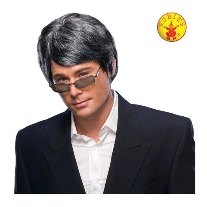 GREY MEN'S WIG - ADULT-Wigs-Jokers Costume Mega Store