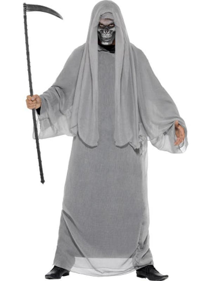 Grim Reaper Costume Grey - Jokers Costume Mega Store