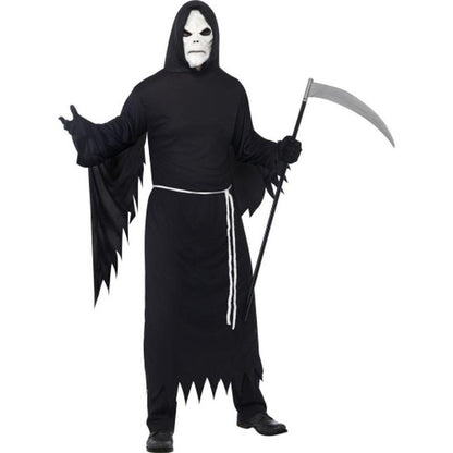 Grim Reaper Costume Including Mask - Jokers Costume Mega Store