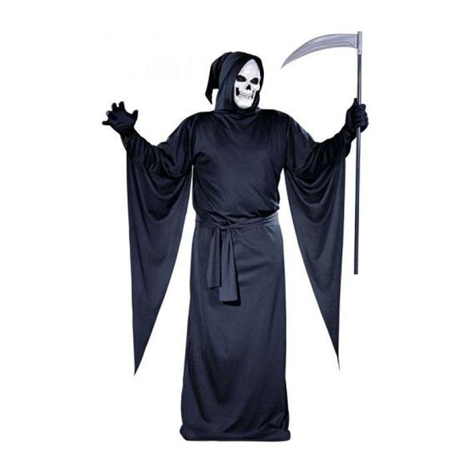Grim Reaper Robe Adult Plus Size - Jokers Costume Mega Store