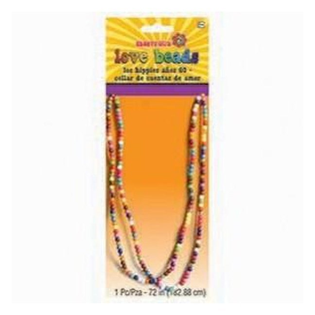 Groovy 60s Festival Love Beads - Jokers Costume Mega Store