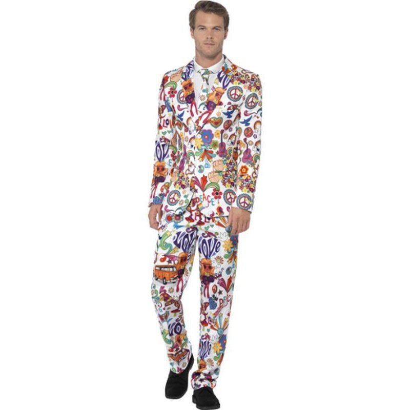 Groovy Jacket Groovy Suit with Jacket, Trousers & Tie - Stylish and Retro – Jokers ...