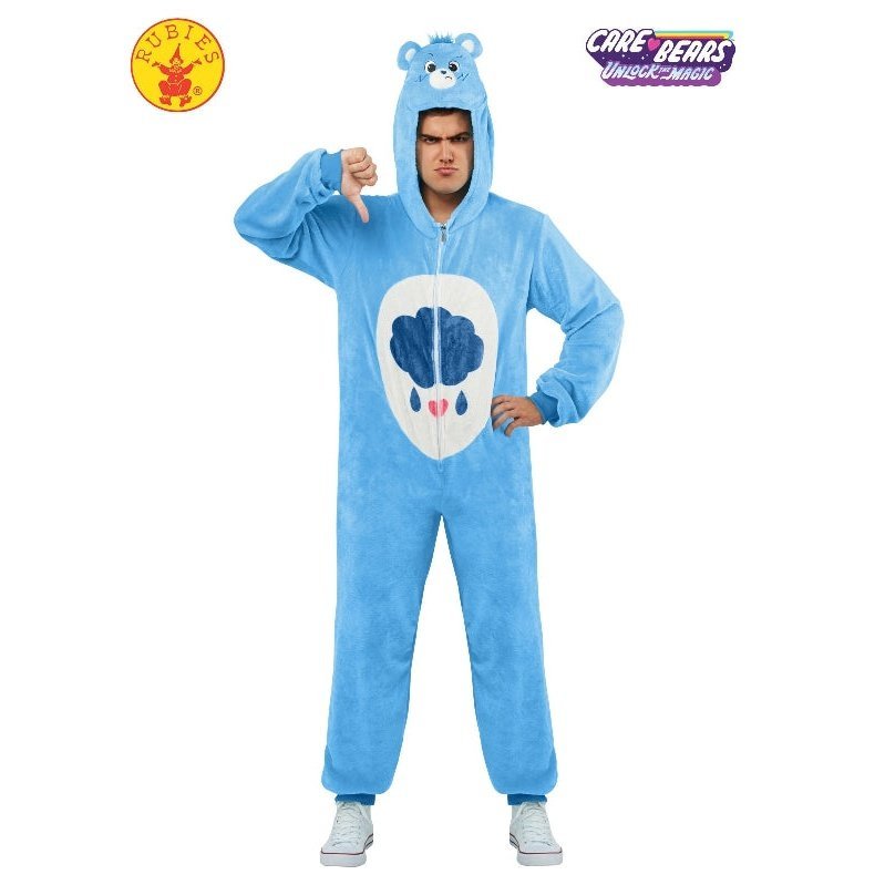 Grumpy Bear Carebears Costume, Adult - Jokers Costume Mega Store