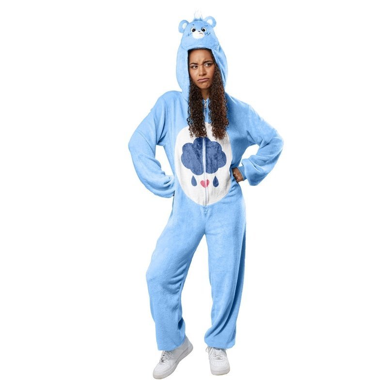 Grumpy Bear Carebears Costume, Adult - Jokers Costume Mega Store