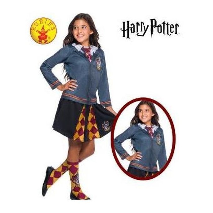 Gryffindor Costume Top Size M - Jokers Costume Mega Store