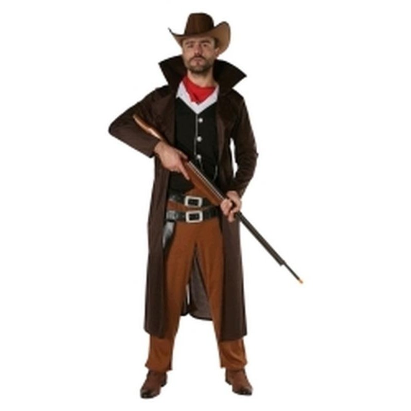 Gunslinger Mens Costume Size Std - Jokers Costume Mega Store