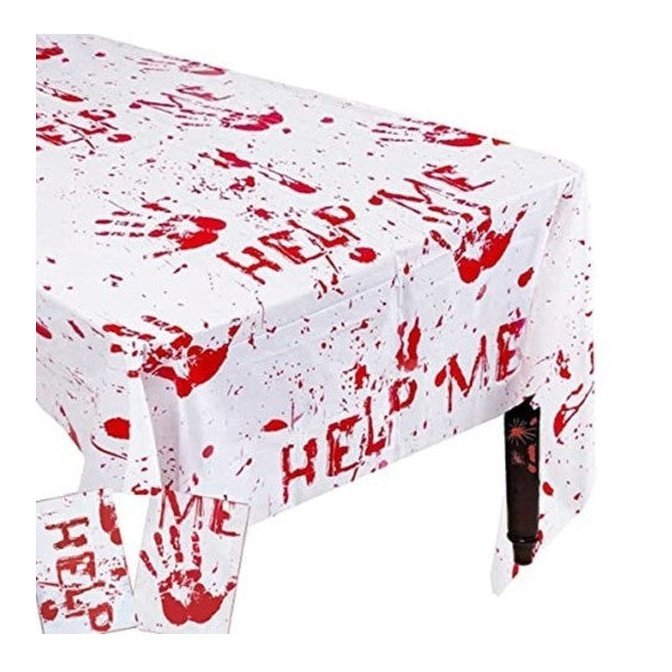 Halloween Bloody Table Cover - Jokers Costume Mega Store