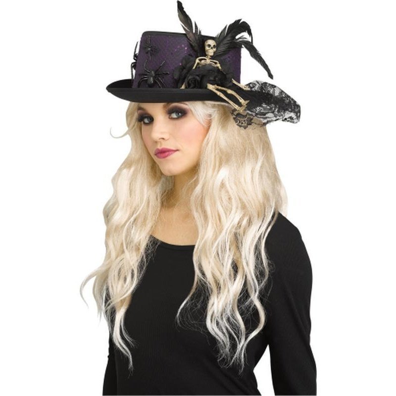 Halloween Top Hat Purple - Jokers Costume Mega Store