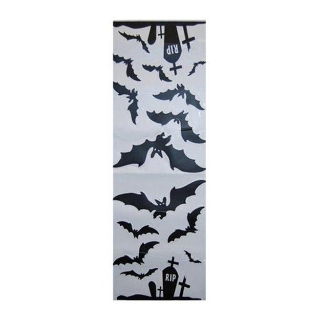 Halloween Wall Decals - Cemetery Bat2pk - Jokers Costume Mega Store