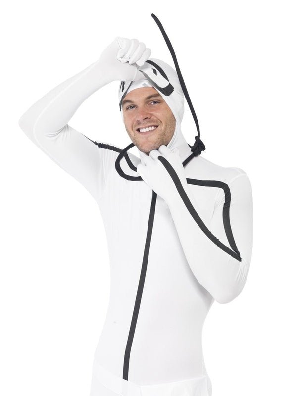 Hangman Second Skin Costume With Noose - Jokers Costume Mega Store