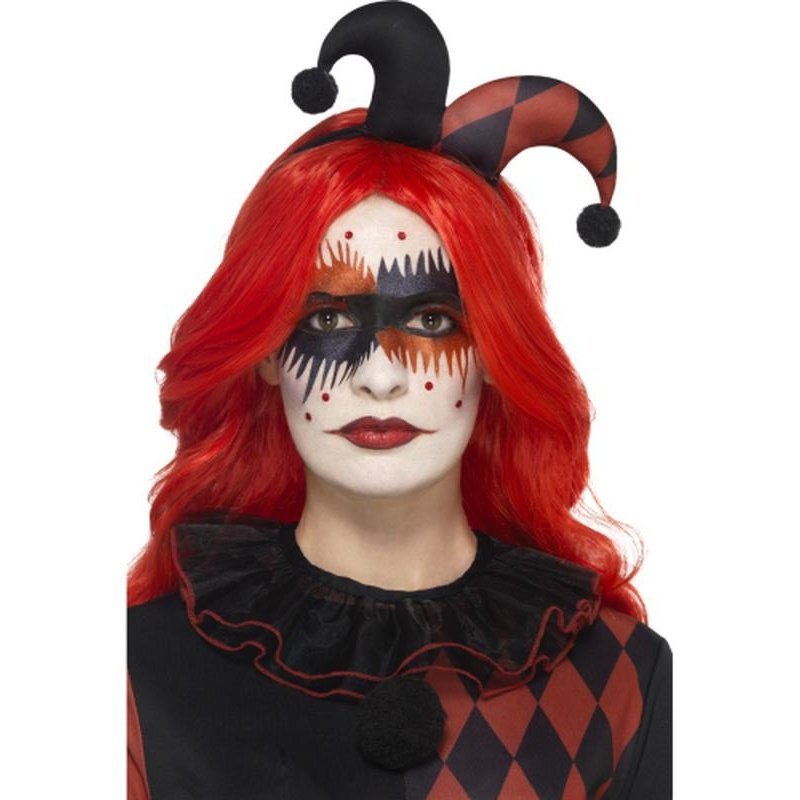 Harlequin Make Up Kit - Jokers Costume Mega Store