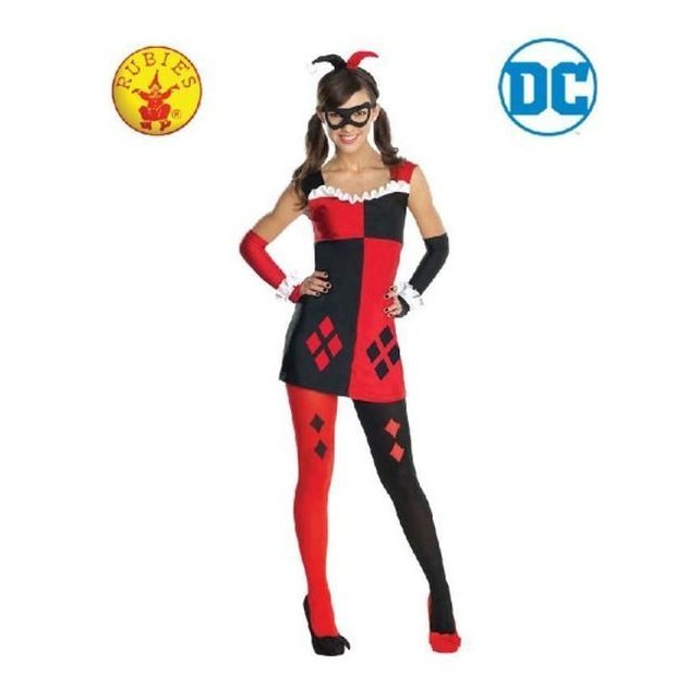 Harley Quinn Costume Size M Tween - Jokers Costume Mega Store