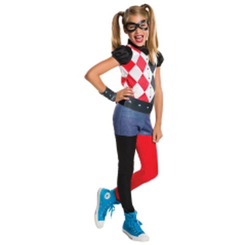 Harley Quinn Dcshg Classic Size 3 5 - Jokers Costume Mega Store
