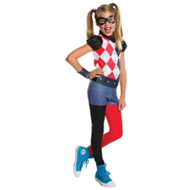 Harley Quinn Dcshg Classic Size 4 6 - Jokers Costume Mega Store