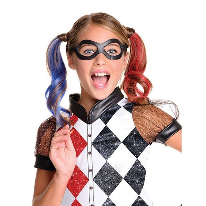 Harley Quinn Dcshg Deluxe Size 6 8 - Jokers Costume Mega Store