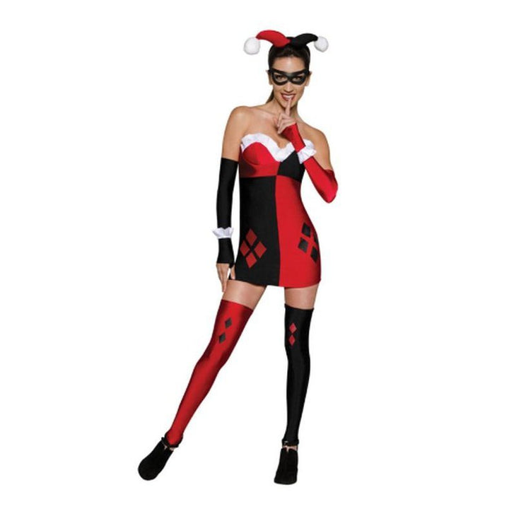 Harley Quinn Size L Secret Wishes - Jokers Costume Mega Store