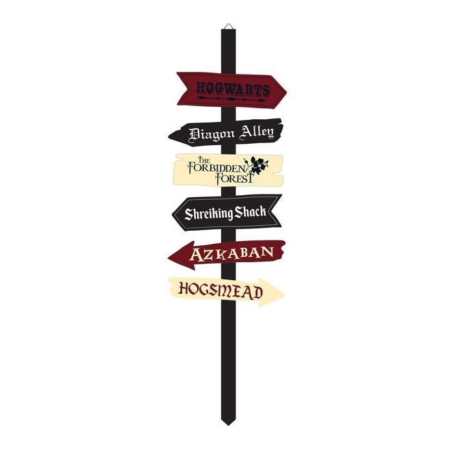 Harry Potter All Directional Sign - Jokers Costume Mega Store