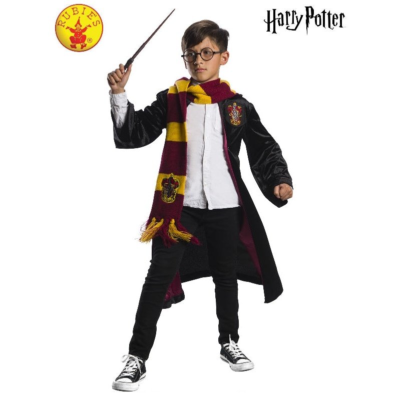 Harry Potter Deluxe Robe With Accessories, Child - Jokers Costume Mega Store