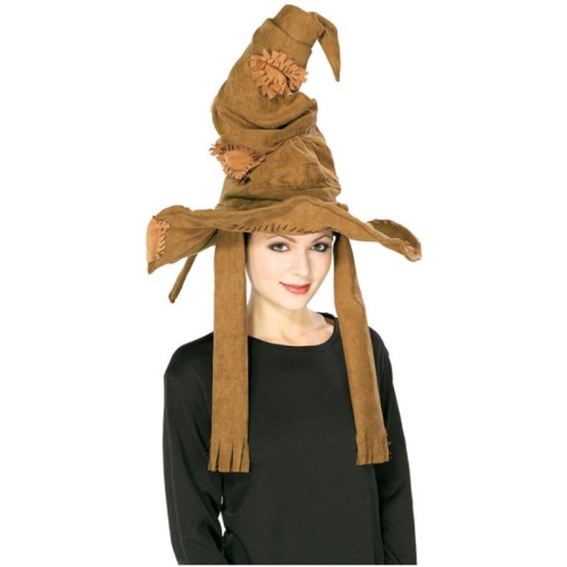 Harry Potter Sorting Hat Brown-Hats and Headwear-Jokers Costume Mega Store