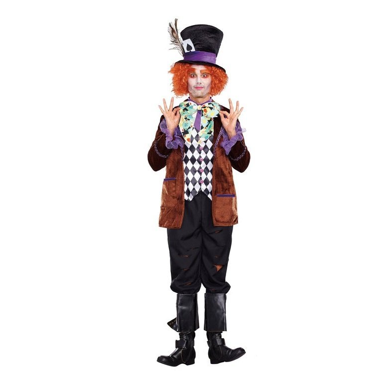Hatter Madness Men's Costume - Jokers Costume Mega Store